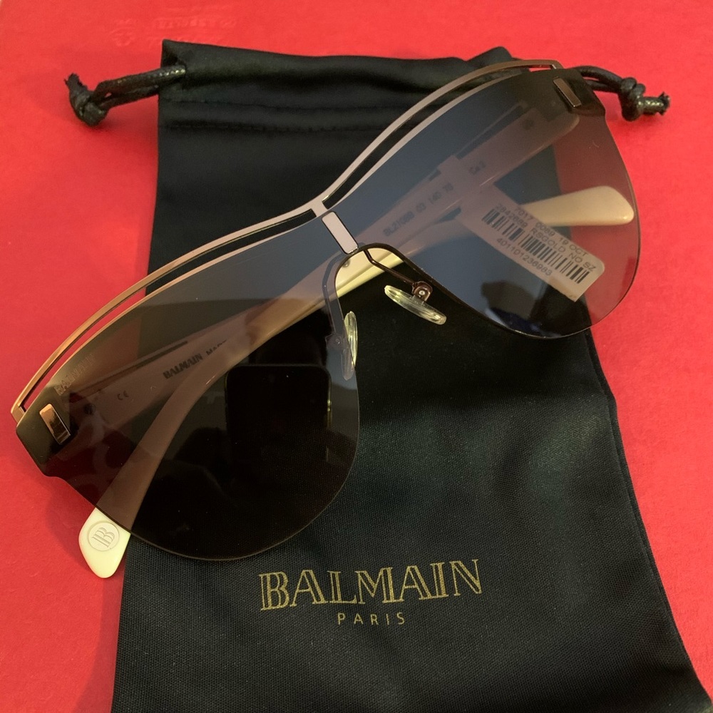 Balmain Sunglasses 🕶 Rose Gold/White